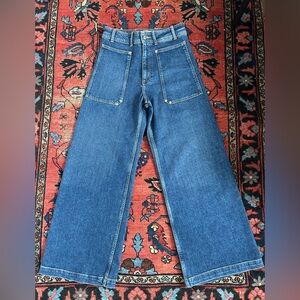 ZARA Blue Flare Jeans